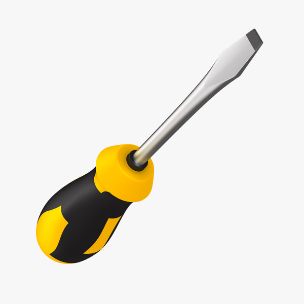 yellow hand screwdriver yellow hand screwdriver